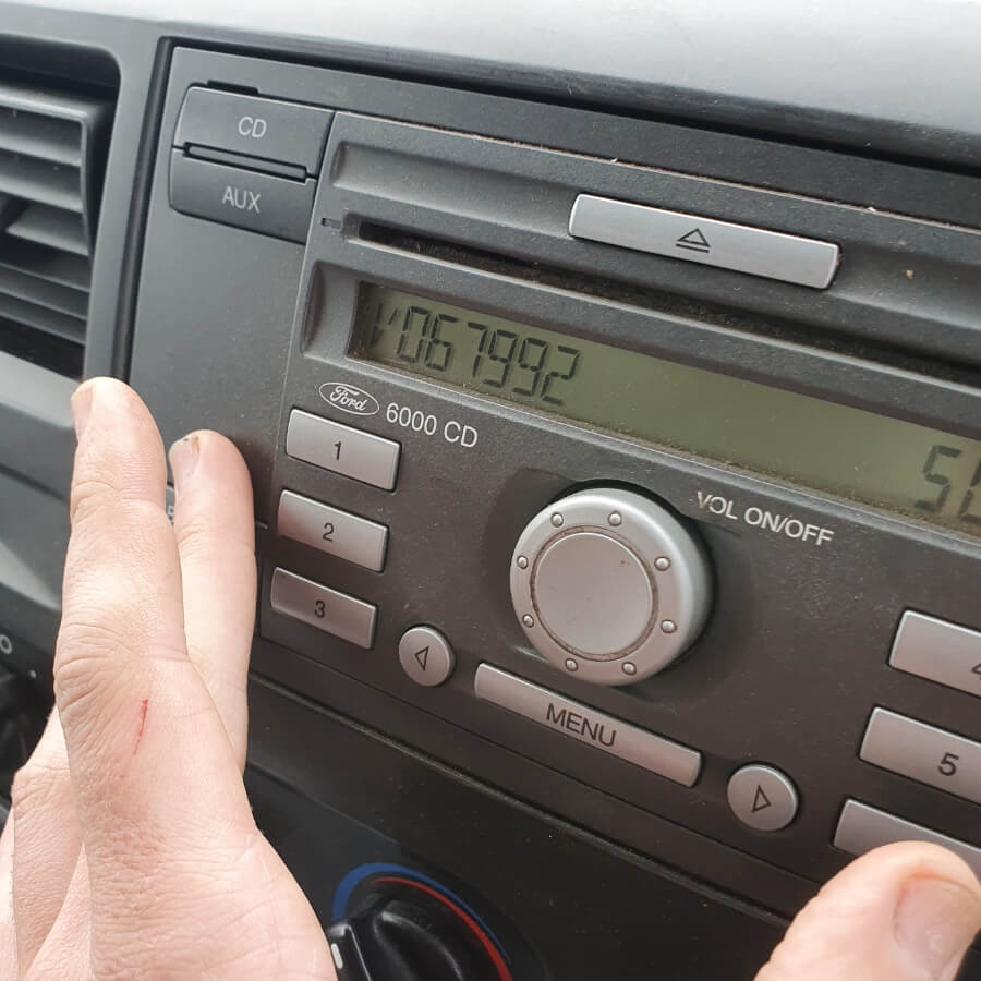 ford 6000cd radio 2004 - 2008